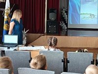 Безопасность на водоемах стала темой обсуждения в школьном лагере