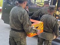 Посылки для наших бойцов отправились «за ленточку»