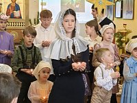 В светловском храме прошло ежегодное театрализованное представление в честь светлого праздника Рождества Христова