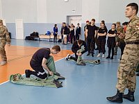 Светловские юнармейцы приняли участие в соревнованиях по военно-спортивному многоборью