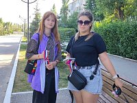 Акция "Российский триколор" стала в Светлом доброй традицией