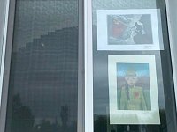 Воспитанники школы искусств приняли участие во Всероссийской акции "Окна Победы"