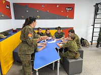 Курсанты военно-спортивного лагеря приняли участие во Всероссийской патриотической акции