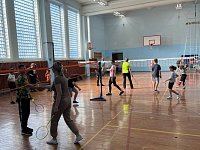 Для светловцев прошли «Спортивные старты» по бадминтону