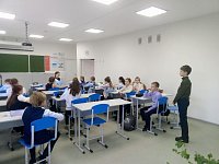 С пятиклассниками провели тренинг на сплочение коллектива