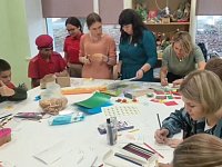 Накануне Дня учителя активисты молодежных организаций провели мастер- класс