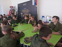 Курсантов военно-спортивного лагеря пригласили на патриотический квест