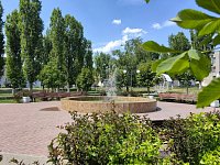 В центральном сквере Светлого заработал фонтан