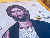 В саратовский храм передана икона святого Александра Невского с частицей его мощей