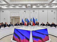 Губернатор Роман Бусаргин провёл заседание Оперативного штаба Саратовской области, который был создан по указу Президента РФ Владимира Путина