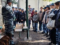 Юные светловцы побывали в гостях у четверолапых полицейских