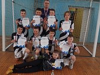 Команда «Авангард» - бронзовые призёры первенства по мини-футболу