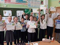 В рамках Дня защитника Отечества в школе прошли классные часы и уроки мужества