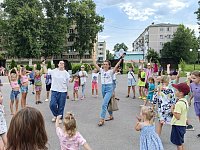 «Поезд здоровья» прокатил ребят по летним «станциям»