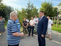 Очередная встреча главы городского округа с жителями посёлка пройдет в лопатинском парке