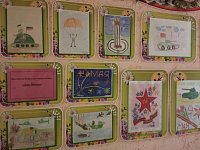 Дошколята подготовили праздничную выставку к 9 мая