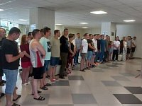 Светловские огнеборцы приняли участие в соревнованиях по плаванию