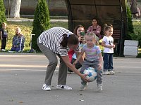 Юные светловцы проводили лето веселыми играми