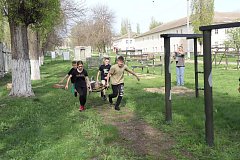 Школьники Светлого приняли участие в военно-патриотической игре «Зарница 2.0» 