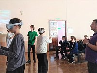 Светловские школьники прошли курс молодого бойца в виртуальной реальности