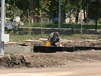 Благоустройство Центральной площади продолжается