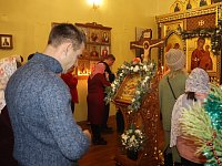 Жители Светлого славили Рождество за общей службой