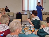 Серебряные волонтеры собрались на "Крещенские посиделки"