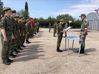 Летняя смена в военно-спортивном лагере «Щит Отечества» торжественно открыта