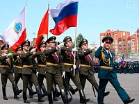 Жители области в прямом эфире смогут увидеть трансляцию парада на Театральной площади 