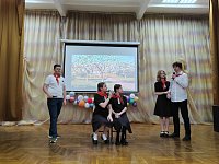 В школе прошёл Урок мужества «Дети войны»