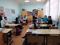 Учащиеся третьих классов стали "космическими первопроходцами"