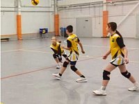 В спортивной школе прошёл турнир по волейболу среди юношей и девушек