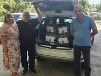 Светловцы отправили "за ленточку" посылки для земляков