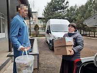 Светловцы передали гуманитарный груз в прифронтовой госпиталь