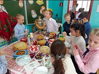 Для учащихся начальных классов прошли увлекательные мероприятия, посвященные Масленице