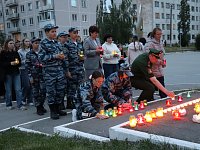 Светловцы зажгли свечи памяти 