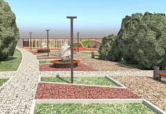 По нацпроекту в Светлом благоустроят ещё одно общественное пространство