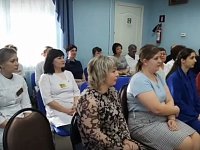 Сотрудники скорой помощи принимали поздравления с профессиональным праздником