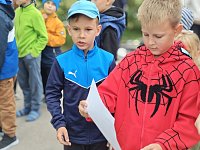 Первые организовали для светловской детворы весёлые старты