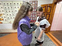 Волонтеры провели информационную акцию