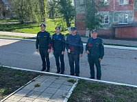 Представители чрезвычайного ведомства отмечают День памяти сотрудников МЧС России, погибших при исполнении служебных обязанностей