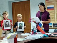 Помним её имя: для светловских юнармейцев прошел патриотический час