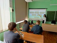 Школьники Светлого приняли участие в работе кинолектория проекта «Без срока давности»