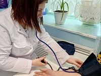 В медико-санитарной части Светлого прошла акция "Контролируем давление - продлеваем жизнь!"