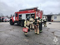 В Доме детского творчества прошли пожарно-тактические учения