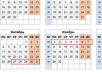 Что и как будет работать с 27 октября по 7 ноября