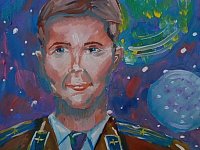 Открылась выставка юных художников, посвященная Дню космонавтики