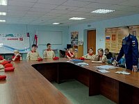 Юнармейцы собрались на внеочередное заседание штаба