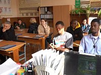 Африканцы поступают на военную службу в Саратове