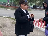 Волонтеры провели акцию «Георгиевская лента» на улицах Светлого